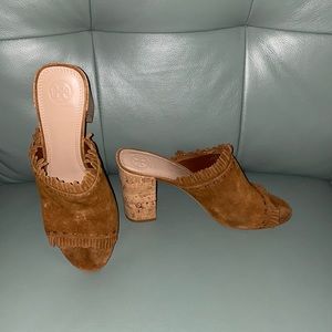 New without Box Tory Burch Mules Sz 10 1/2